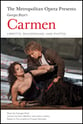 The Metropolitan Opera Presents: Georges Bizet's Carmen Libretto cover